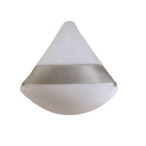 De <span class=keywords><strong>Puff</strong></span> manufacturer, venta al por mayor, polvo de terciopelo Blanco, Negro, Rosa, <span class=keywords><strong>Beige</strong></span>, triangular - Product Image 5