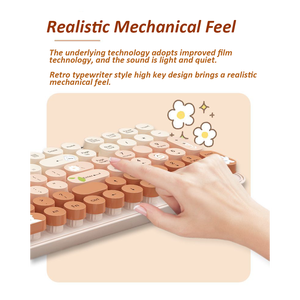 JOMAA Wireless <b>Keyboard</b> Mouse Set Silent English Full Size <b>keyboard</b> and mouse combo for Home Office <b>USB</b> Connection - Product Image 5