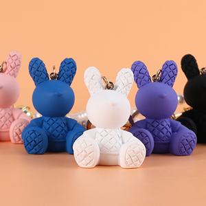 Porte-clés Ours en Bambou de Dessin Animé, Pendentif Mignon pour Clés de Voiture, Décoration Délicate pour Sac, Petits Cadeaux - Product Image 4