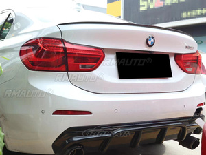 Aileron arrière en fibre de carbone véritable pour BMW Série 1 F52 118i 120i 125i 4 portes 2017 2018 2019 2020 2021 - Product Image 5
