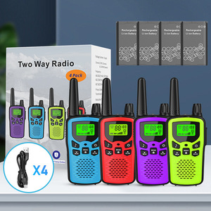 2 Pezzi Walkie Talkie Wireless per Adulti, Interfono Portatile per Esterni a Lunga Distanza, Unità Esterna 5 <span class=keywords><strong>Chilometri</strong></span> - Product Image 5