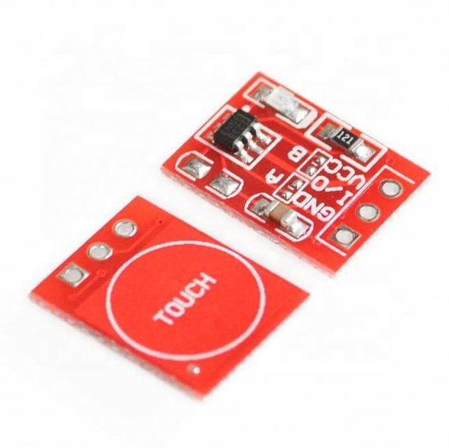SHIJI CHAOYUE  NEW TTP223 Touch button Module Capacitor type Single Channel Self Locking Touch switch sensor