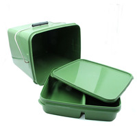 Selco vert personnalisation gros pêche leurre seau tas carpe boîte de pêche