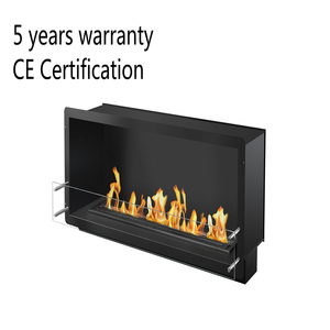 Caminetto a <span class=keywords><strong>Bioetanolo</strong></span> Elettrico da Parete Automatico a 3 Lati con Fiamma Reale, 60 Pollici, Certificato UL, Apertura Bilaterale - Product Image 1