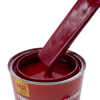 Pinturas Automotrices de China, Marca MR, Pintura para Automóviles Rojo Transparente 1K