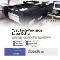 Machine de découpe laser CO2 300W pour bois, papier, MDF et métal - Refroidie par eau, haute précision avec support IA