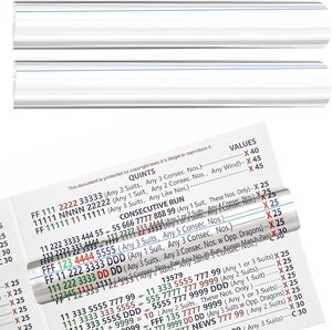 Loupe <span class=keywords><strong>de</strong></span> lecture transparente en acrylique pour Mahjong avec ligne <span class=keywords><strong>de</strong></span> guidage et outil <span class=keywords><strong>de</strong></span> positionnement pour cartes <span class=keywords><strong>de</strong></span> règles <span class=keywords><strong>de</strong></span> Mahjong - Product Image 1