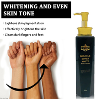 Lotion Corporelle Hydratante Éclaircissante Personnalisée au Glutathion et à la Vitamine C, Marque Privée