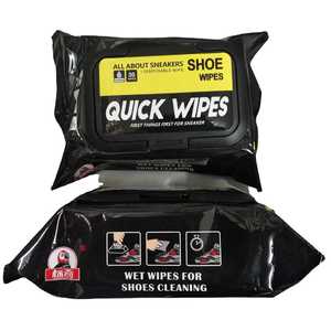 Custom Packaging Cleaning Sneaker Shoes Cleaner Wipes Wholesale For Sneaker Shoes