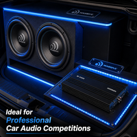 Amplificateur de puissance audio pour voiture 12V 5000W Monocanal Classe D pour Subwoofer, mise à niveau du système sonore, Fabrication OEM
