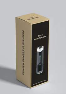 Cafetière électrique portable à pression manuelle pour le camping avec fonction de chauffage, petite taille, <span class=keywords><strong>compatible</strong></span> café moulu et capsules - Product Image 3