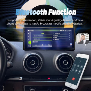 Écran QLED 12,3 pouces 1920*720 pour AUDI A3 2014 - 2020, autoradio multimédia Android 14, lecteur vidéo, GPS, CarPlay sans fil - Product Image 6
