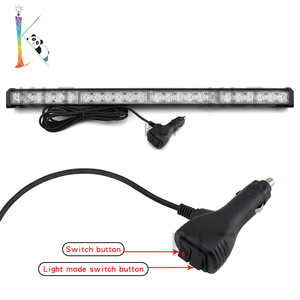Focos LED para Motocicleta <span class=keywords><strong>Calite</strong></span>, 20W, 12-24V, Luz Blanca y Amarilla de Advertencia de Emergencia, Ajuste Universal - Product Image 6