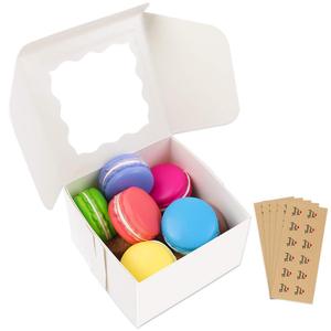 <span class=keywords><strong>2025</strong></span> chuyên nghiệp bánh hộp bánh trắng hộp với cửa sổ nhỏ Bánh hộp với số lượng lớn - Product Image 2