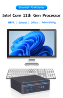 Mini Computadora de Escritorio Core I3, 6 Puertos USB/ 2 Salidas HDMI VGA, Almacenamiento SSD DDR4, Red RJ45, Windows 10/11, para Oficina y Educación
