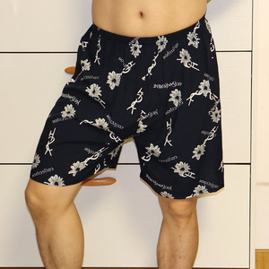 Set pigiama Casual stampato da uomo-pantaloni pigiama estivi traspiranti con Logo personalizzato per notti rilassanti e abbigliamento quotidiano - Product Image 6