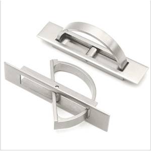 Ai Group Tatami Concealed Handle Zinc Alloy Rotatable Drawer Cabinet <b>Door</b> Minimalist Design - Product Image 5