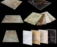 Feuille de plastique en cellulose multicolore avec Surface craquelée, résistance à l'étirement, marbre acrylique, feuille UV découpée au Laser pour la décoration