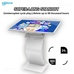 Terminal de Consulta Digital con Pantalla Táctil LCD de 23.8 Pulgadas para Interiores, Sistema Operativo para Señalización en Tiendas Minoristas - Product Image 4