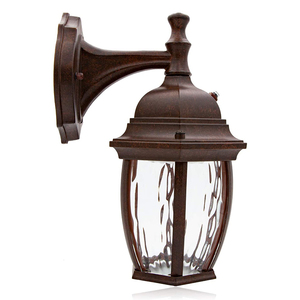 Lampe murale extérieure traditionnelle super lumineuse, LED, alliage d'aluminium, étanche, 3500K blanc chaud, angle de faisceau de 20 degrés, utilisation en jardin - Product Image 2