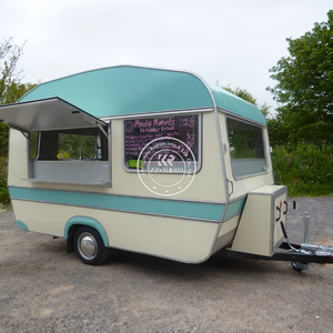 Food Truck Mobile 2026, Bar Portatile per Esterni, Ristorante Mobile, Carrello Bar per Bevande Alcoliche e Vino, Rimorchi in Acciaio Inox - Product Image 2