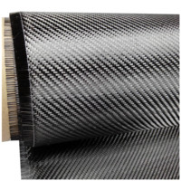 Tissu en fibre de carbone tissé 3K T300 en rouleau pour éolienne, industrie automobile, aérospatiale et automobile