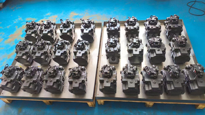 ปั๊มไฮดรอลิกสำหรับรถดันดินรุ่น D155AX-6A D155A-6 D155A-6R หมายเลขอะไหล่ 708-1L-00670 708-1T-00470 7081T00470 708-1T-00472 ปั๊มลูกสูบ - Product Image 3