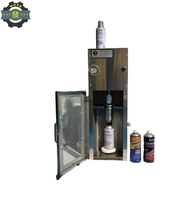 Machine de remplissage d'aérosols pour peinture auto-épaississante, décapant de rouille, nettoyant mousse, nettoyant pour carburateur et freins, désodorisant en aérosol