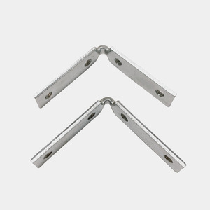 Aluminum Angle <b>Bracket</b> 5mm Tapping With Screws Durable Hardware Connector For Cabinet Door Window Fixing - Product Image 4