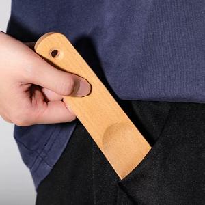 Calzascarpe <span class=keywords><strong>in</strong></span> <span class=keywords><strong>legno</strong></span> con LOGO personalizzato da 20CM Mini calzascarpe da viaggio portatile di alta qualità - Product Image 4