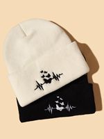 Casquette unisexe de haute qualité sur mesure en gros, étiquette tissée teinte, gorras tricotées, bonnet d'hiver pour le ski, broderie, beanie