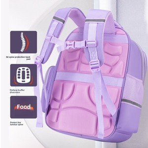 Nouveau Sac à Dos Oxford Imperméable <span class=keywords><strong>pour</strong></span> Élèves du Primaire, Protection de la Colonne Vertébrale, Réduction du Poids, Fermeture Éclair, <span class=keywords><strong>pour</strong></span> Enfants de la 1ère à la 6ème Année - Product Image 3