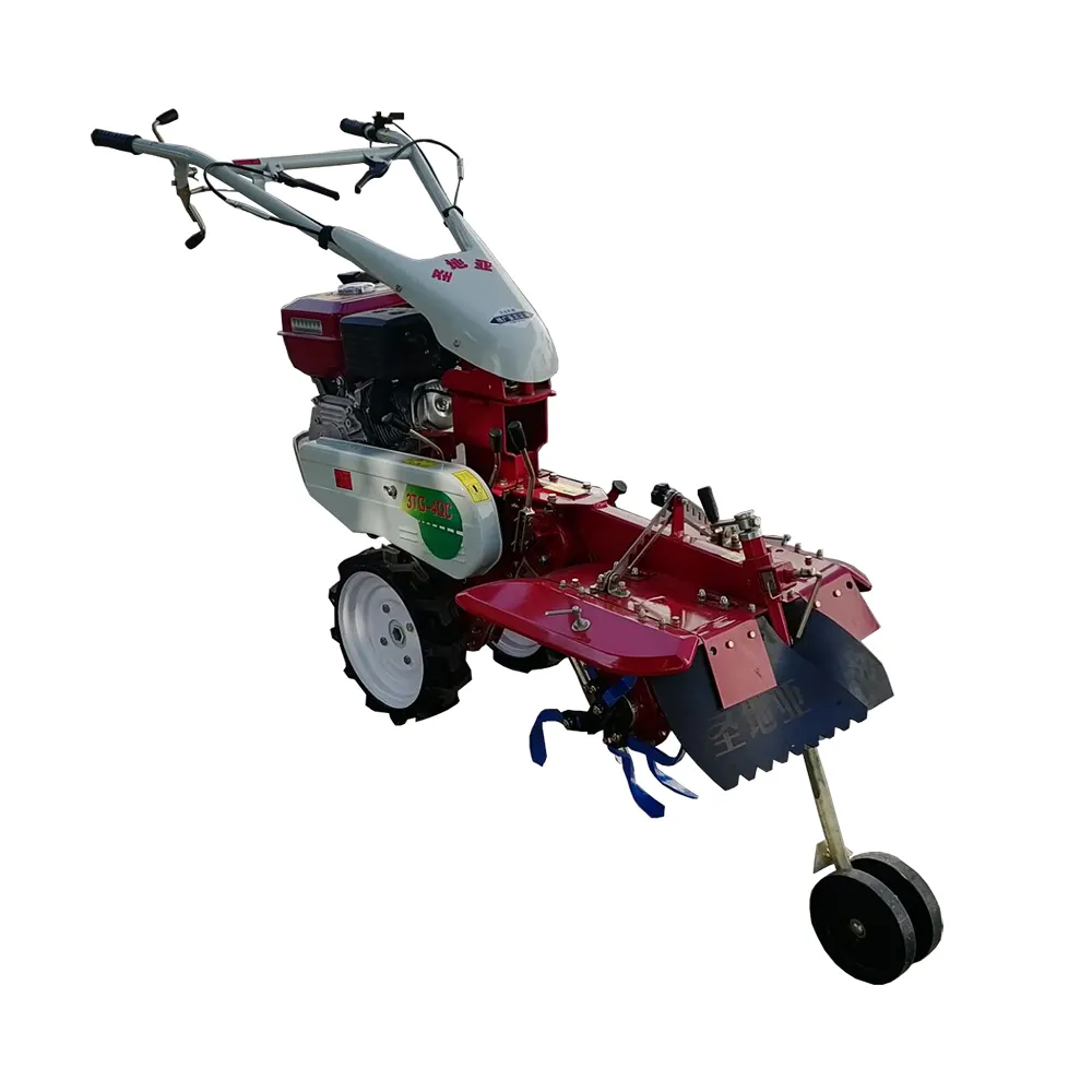 मैनुअल कृषक टिलर कृषि मशीनरी औद्योगिक बेल्ट pulleys मशीन एक मजदूर उद्यान कृषक