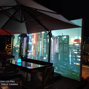 Nhôm hình chữ nhật không khung backlit <span class=keywords><strong>Led</strong></span> chiếu sáng Hộp đèn với thiết kế thời tiết cho sử dụng trong nhà - Product Image 1