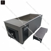 Bak Mandi Es & Pendingin Luar Ruangan Desain Baru dari Baja Anti Karat 1 HP untuk Pemulihan dengan Efisiensi Tinggi