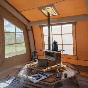 <span class=keywords><strong>Tente</strong></span> Gonflable en Forme <span class=keywords><strong>de</strong></span> Maison Pliable Grande <span class=keywords><strong>Tente</strong></span> <span class=keywords><strong>de</strong></span> Camping Familiale - Product Image 4