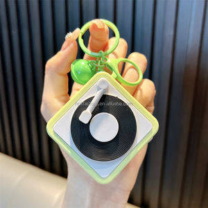 Móc khóa ghi âm <span class=keywords><strong>mini</strong></span> Retro mới có thể chơi và ghi lại hộp nhạc vui nhộn sáng tạo Móc chìa khóa phụ kiện nhỏ cầm tay treo quà tặng - Product Image 3