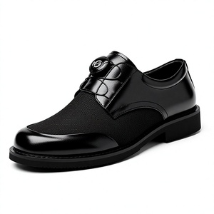 Zapatos Mocasines de Cuero Casuales y Transpirables, Calzado para Caminar de Negocios, Punta Redonda, para Hombre - Product Image 4