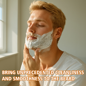 Detergente per Mousse per <span class=keywords><strong>barba</strong></span> con Formula a base di erbe MOOYAM per migliorare la secchezza e mantenere la <span class=keywords><strong>barba</strong></span> corta sana e lucida - Product Image 3