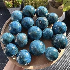 Prezzo di fabbrica all'ingrosso 4mm 6mm 8mm <span class=keywords><strong>blu</strong></span> <span class=keywords><strong>Apatite</strong></span> pietra naturale <span class=keywords><strong>Apatite</strong></span> per orecchini fai da te collana braccialetto creazione di gioielli - Product Image 5