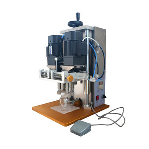 핫 세일 기계 바이알 구강 액체 유리 플라스틱 항아리 충전 캡 핑 기계 중소 기업 - Product Image 4