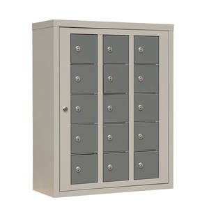 Kotak surat Cluster Multi-Unit baja OEM/ODM kustom kotak surat apartemen komersial desain Anti Maling & tahan air - Product Image 1