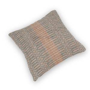 Housse de coussin carrée de Bohème 100% coton biologique conçue sur mesure 45x45 CM tissée à la main avec des techniques tissées pour la maison et l'hôtel - Product Image 1