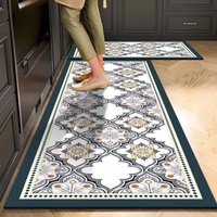 Alfombra de Cocina Antideslizante Cuadrada de 1.5mm de Grosor, Absorbente de Agua y Aceite, Lavable a Máquina, Resistente a las Manchas, Marca American Door