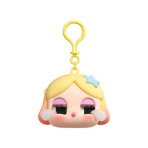 100% magasin officiel PopMart Crybaby brillant brillant série en peluche pendentif Figure air parfum casque sac porte-carte boîte aveugle - Product Image 6