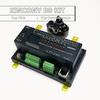 KinCony B8 ESP32-S3 modul saklar pintar dengan 8CH Relay layar OLED Slider desain Build-in Flash Universal penggunaan