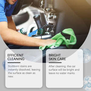 Herramienta de Limpieza de Autos Homonth Mousse, Agente de Espuma para Interiores para Limpiar Eficazmente los Techos de Autos - Product Image 2