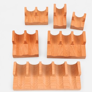 Support à Sushi en Bois Premium pour Temaki, <span class=keywords><strong>Série</strong></span> Professionnelle, <span class=keywords><strong>1</strong></span>, 2, 3 ou 5 Emplacements, Vaisselle de Restaurant Japonais, Logo Personnalisé - Product Image 2