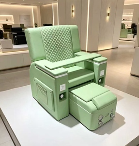 Fauteuil multifonctionnel pour manucure, pédicure, soins des cils et esthétique, avec fonction bain de pieds et massage du dos - Product Image 4