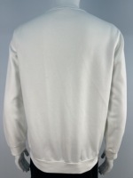 Sweat-shirt à col rond personnalisé avec logo brodé, mélange coton-nylon, épais, respirant, coupe oversize, uniforme d'équipe, vêtements de travail, vente en gros